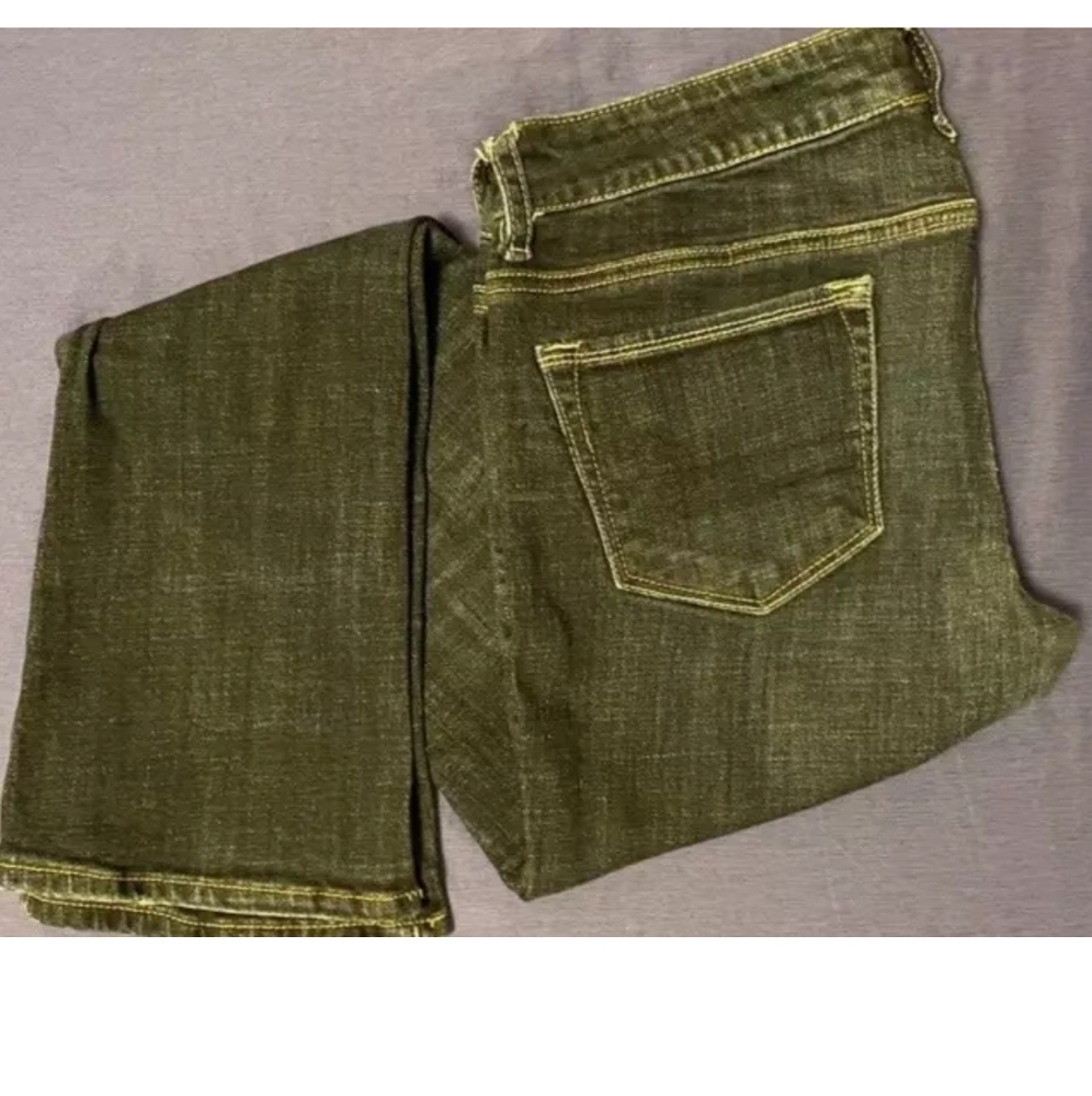 American Eagle Stretch Skinny Kick Size 8 Short Jeans  Dark Wash EUC - Picture 8 of 11